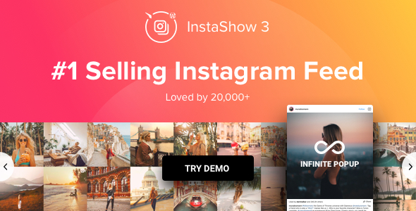 Instagram Feed – WordPress Instagram Gallery Preview - Rating, Reviews, Demo & Download