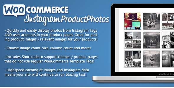 Instagram Product Photos For WooCommerce Preview Wordpress Plugin - Rating, Reviews, Demo & Download