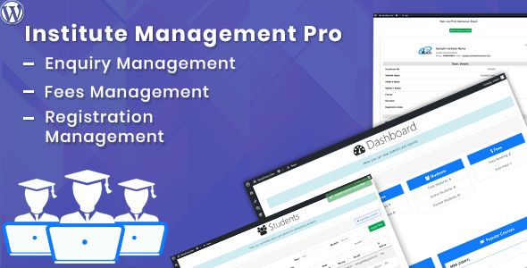 Institute Management Pro Preview Wordpress Plugin - Rating, Reviews, Demo & Download