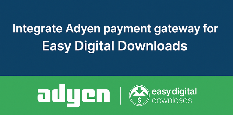 Integrate Adyen Payment Gateway For EDD Preview Wordpress Plugin - Rating, Reviews, Demo & Download