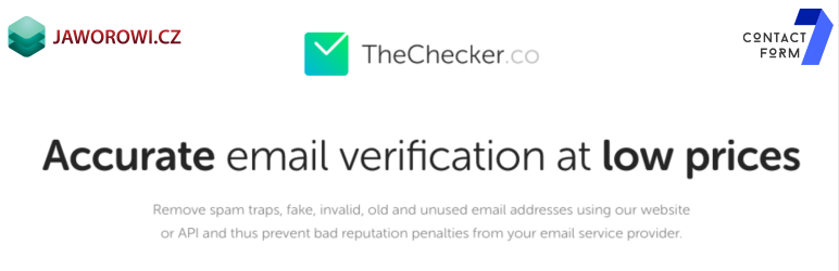 Integrate Contact Form 7 With TheChecker Wordpress Plugin - Rating, Reviews, Demo & Download