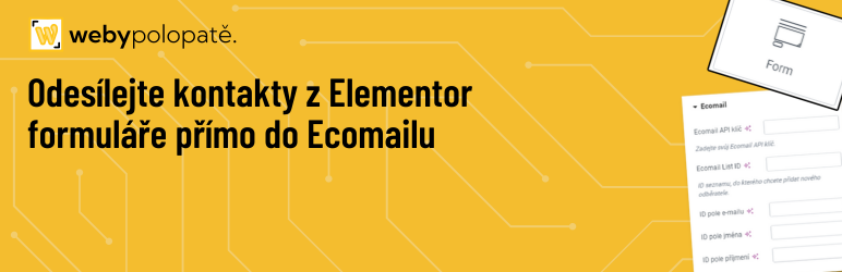 Integrate Ecomail And Elementor Forms Preview Wordpress Plugin - Rating, Reviews, Demo & Download