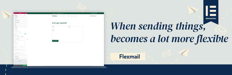 Integration For Elementor Forms – Flexmail Preview Wordpress Plugin - Rating, Reviews, Demo & Download