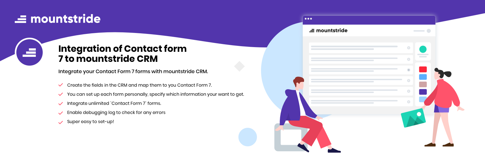Integration Of Contact Form 7 To Mountstride CRM Preview Wordpress Plugin - Rating, Reviews, Demo & Download