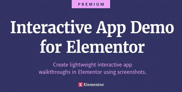 Interactive App Demo For Elementor – Create Product Walkthroughs Without Editing A Video Preview Wordpress Plugin - Rating, Reviews, Demo & Download