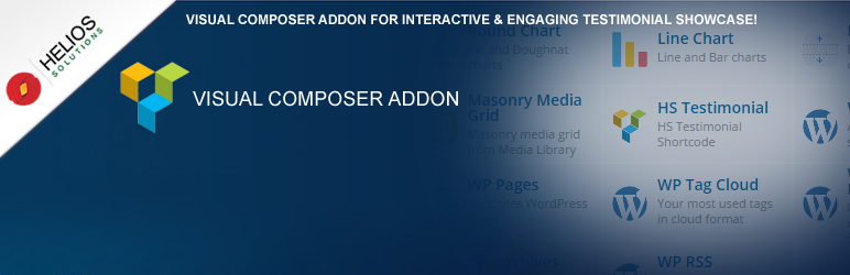 Interactive Testimonial Showcase Visual Composer Addon Preview Wordpress Plugin - Rating, Reviews, Demo & Download