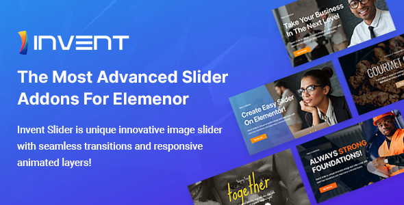 Invent Slider For Elementor Preview Wordpress Plugin - Rating, Reviews, Demo & Download