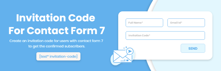Invitation Code For Contact Form 7 Preview Wordpress Plugin - Rating, Reviews, Demo & Download