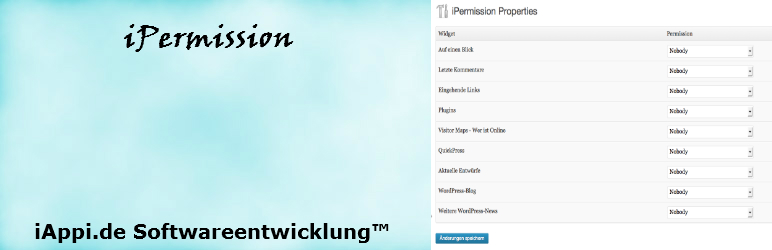 IPermisson Preview Wordpress Plugin - Rating, Reviews, Demo & Download