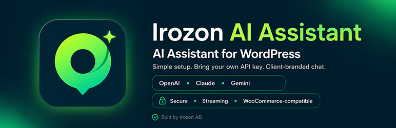 Irozon AI Assistant Preview Wordpress Plugin - Rating, Reviews, Demo & Download