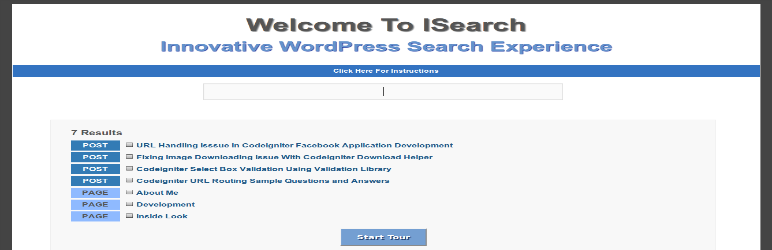 ISearch Preview Wordpress Plugin - Rating, Reviews, Demo & Download