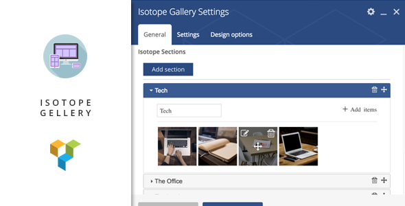 Isotope Gallery – Visual Composer Addon Preview Wordpress Plugin - Rating, Reviews, Demo & Download