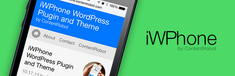 IWPhone Preview Wordpress Plugin - Rating, Reviews, Demo & Download