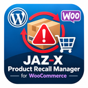 JAZ-X Product Recall Manager For WooCommerce