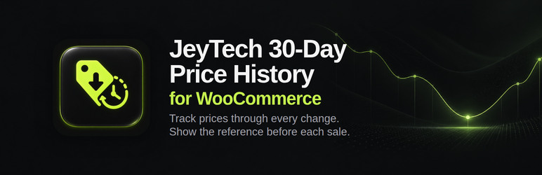 JeyTech 30-Day Price History For WooCommerce Preview Wordpress Plugin - Rating, Reviews, Demo & Download