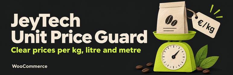 JeyTech Unit Price Guard For WooCommerce Preview Wordpress Plugin - Rating, Reviews, Demo & Download