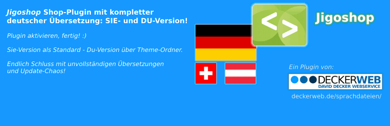 Jigoshop German (de_DE) Preview Wordpress Plugin - Rating, Reviews, Demo & Download