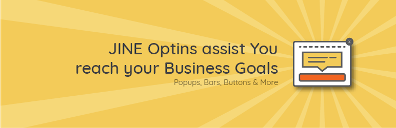 Jine Optins Popups & Bars Preview Wordpress Plugin - Rating, Reviews, Demo & Download