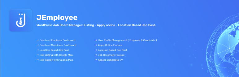 Job Board Manager Plugin for Wordpress Preview - Rating, Reviews, Demo & Download