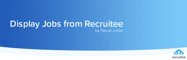 Jobs From Recruitee Preview Wordpress Plugin - Rating, Reviews, Demo & Download