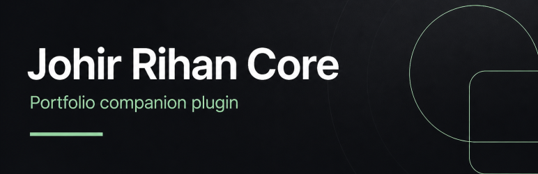 Johir Rihan Core Preview Wordpress Plugin - Rating, Reviews, Demo & Download