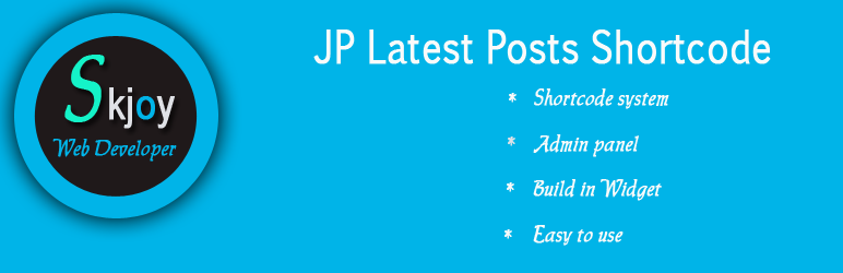 JP Latest Posts Shortcode Preview Wordpress Plugin - Rating, Reviews, Demo & Download