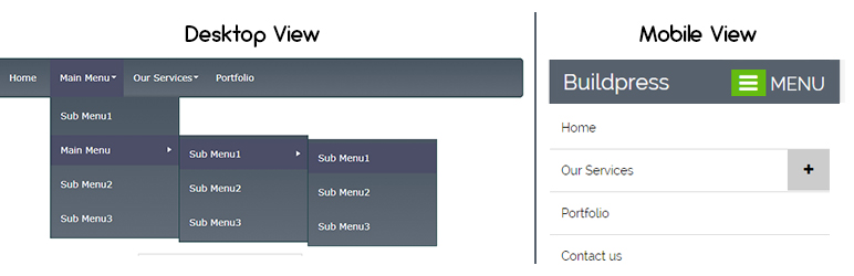 JQuery Dropdown Menu Preview Wordpress Plugin - Rating, Reviews, Demo & Download