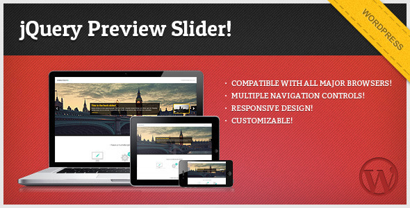 JQuery Preview Slider – Plugin for Wordpress  Preview - Rating, Reviews, Demo & Download