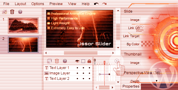 Jssor Slider WordPress Plugin – Professional Animation Engine Preview - Rating, Reviews, Demo & Download