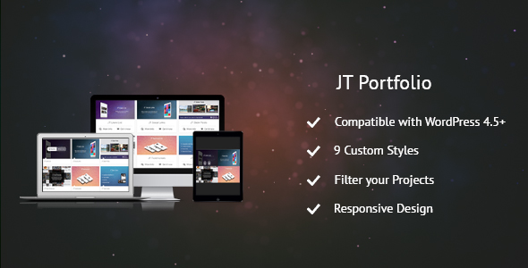 JT Portfolio Preview Wordpress Plugin - Rating, Reviews, Demo & Download