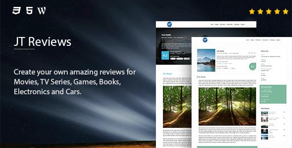 JT Reviews Preview Wordpress Plugin - Rating, Reviews, Demo & Download