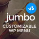 Jumbo: A 3-in-1 Full-screen Responsive Menu For WordPress