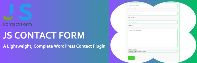 Just Simple Contact Form Preview Wordpress Plugin - Rating, Reviews, Demo & Download