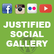Justified Social Gallery