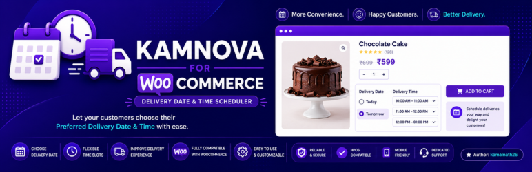 Kamnova For WooCommerce Preview Wordpress Plugin - Rating, Reviews, Demo & Download