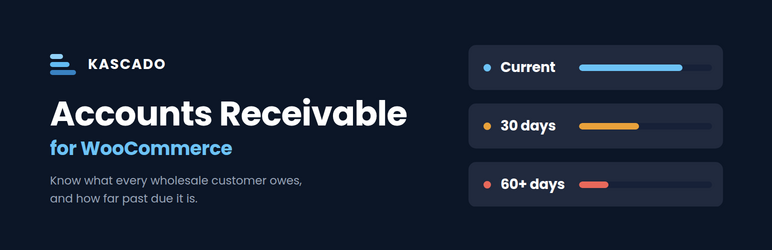 Kascado Accounts Receivable For WooCommerce Preview Wordpress Plugin - Rating, Reviews, Demo & Download