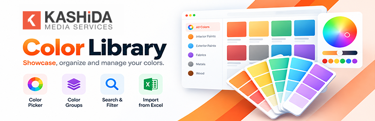 Kashida Color Library Preview Wordpress Plugin - Rating, Reviews, Demo & Download