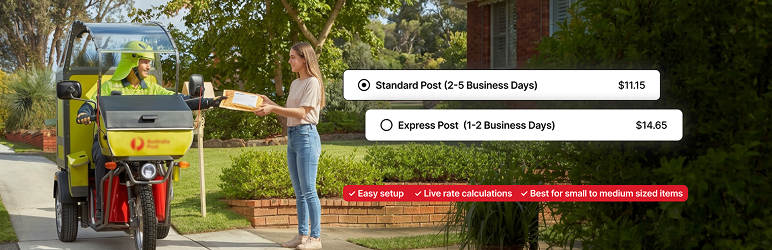 KeenToDesign Shipping With Australia Post For WooCommerce Preview Wordpress Plugin - Rating, Reviews, Demo & Download