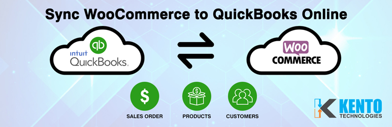 KentoSync For WooCommerce To QuickBooks Preview Wordpress Plugin - Rating, Reviews, Demo & Download