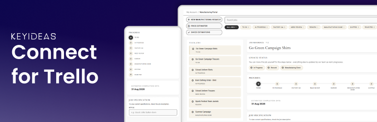 Keyideas Connect For Trello Preview Wordpress Plugin - Rating, Reviews, Demo & Download