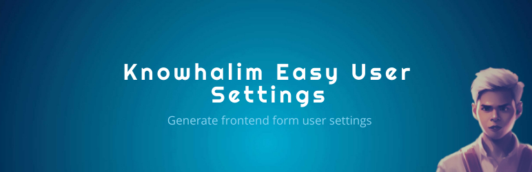 KH Easy User Settings Preview Wordpress Plugin - Rating, Reviews, Demo & Download