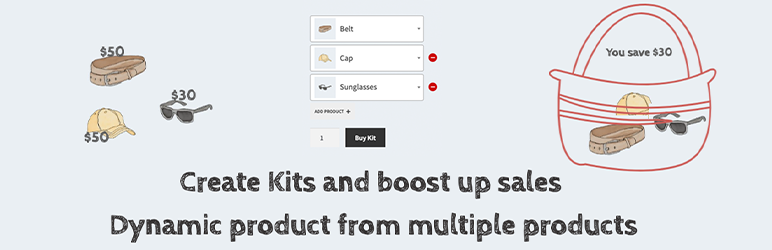 Kit Product For Woocommerce Preview Wordpress Plugin - Rating, Reviews, Demo & Download
