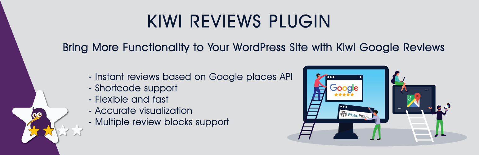 Kiwi Reviews Preview Wordpress Plugin - Rating, Reviews, Demo & Download