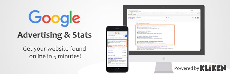 Kliken – Google Advertising And Stats Preview Wordpress Plugin - Rating, Reviews, Demo & Download