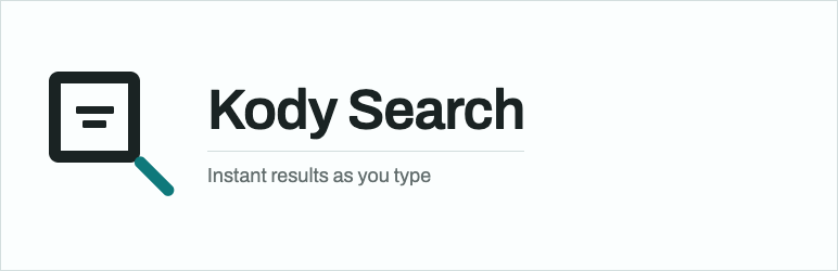 Kody Search Preview Wordpress Plugin - Rating, Reviews, Demo & Download