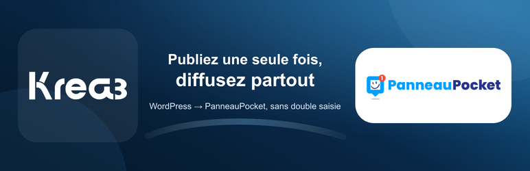 Krea3 Publisher For PanneauPocket Preview Wordpress Plugin - Rating, Reviews, Demo & Download