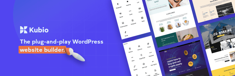 Kubio Page Builder Preview Wordpress Plugin - Rating, Reviews, Demo & Download