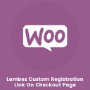 Lamboz Registration Link On Checkout Page