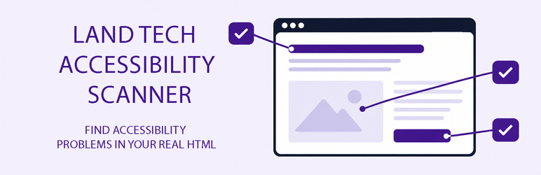Land Tech Accessibility Scanner Preview Wordpress Plugin - Rating, Reviews, Demo & Download