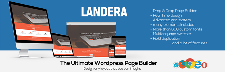 Landera – Ultimate Page Builder Preview Wordpress Plugin - Rating, Reviews, Demo & Download
